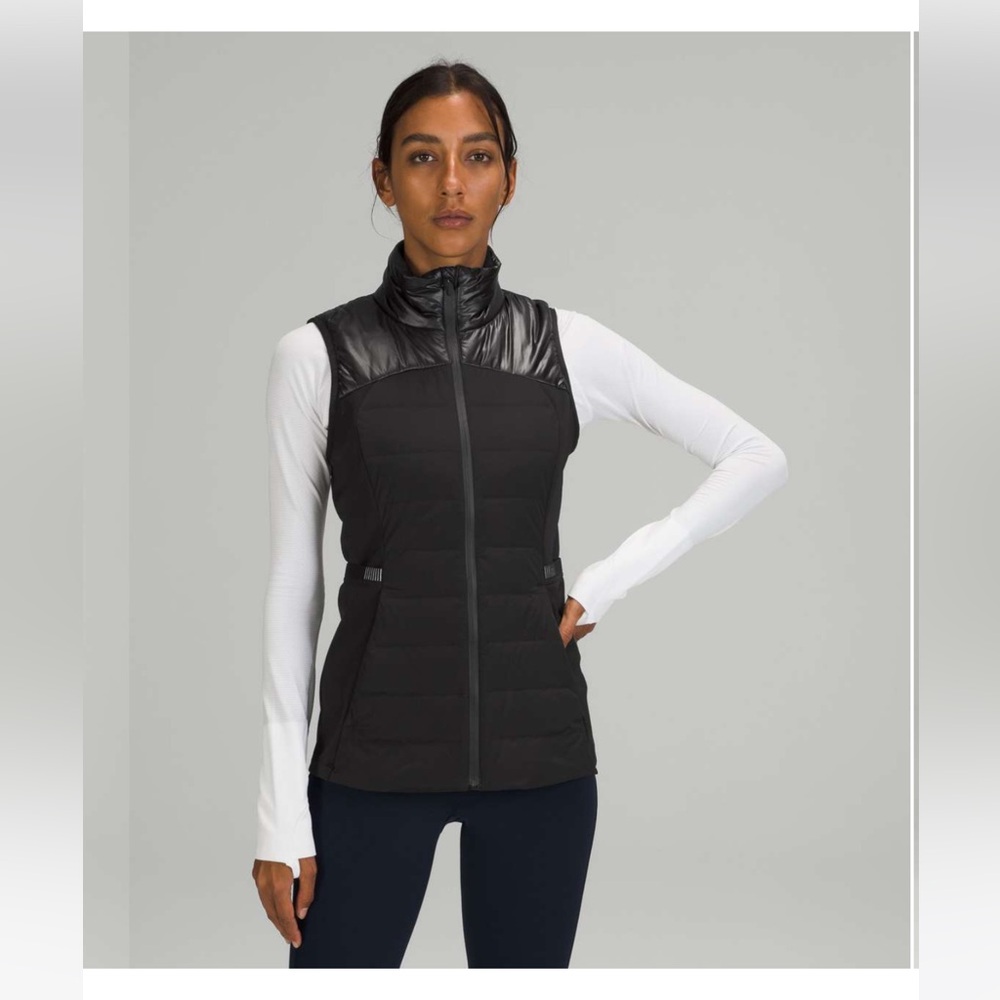 NWT Lululemon Down for It All Vest *Shine Black